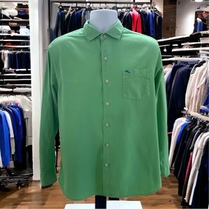 Green Tommy Bahama Long Sleeve Shirt